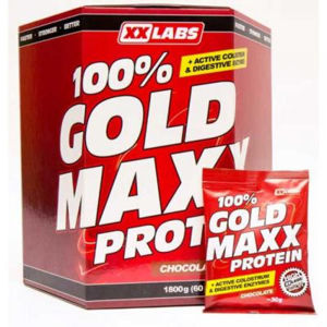 XXLABS 100% Gold maxx protein čokoláda sáčky 60 x 30 g