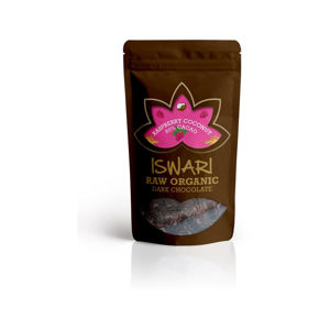 ISWARI Bio čokoládové bonbóny Raspberry coconut 60% Cacao 200 g