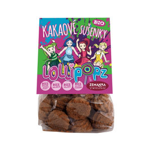 ZEMANKA Kakaové sušenky Lollipopz 100 g BIO