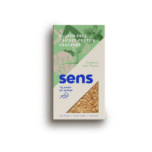SENS Protein bezlepkové krekry s cvrččí moukou Oregáno & Tymián 50 g