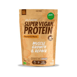 ISWARI Super vegan protein Arašídy a Maca BIO 350 gramů