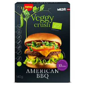 MILZU! Veggy crush Americký burger sypká směs BIO 140 g