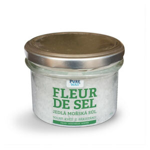 PURE WAY Fleur de sel solný květ jedlá mořská sůl 150 g