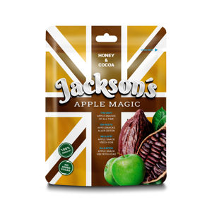 JACKSON´S APPLE MAGIC COCOA Sušený jablkový snack s lesním medem a kakaem 30 g