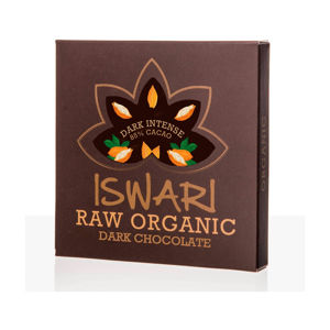 ISWARI Bio Čokoláda Dark Intense 85% 75 g RAW