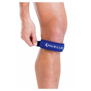MUELLER Jumper's knee strap red podkolenní pásek modrý