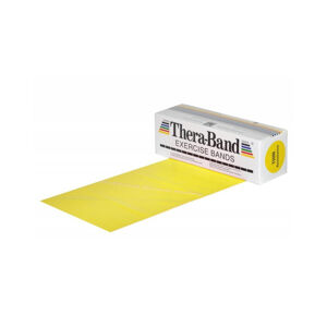 THERA-BAND Posilovací guma slabá žlutá 5,5 m