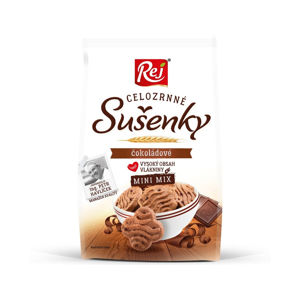 REJ Sušenky celozrnný mix čokoládové 190 g