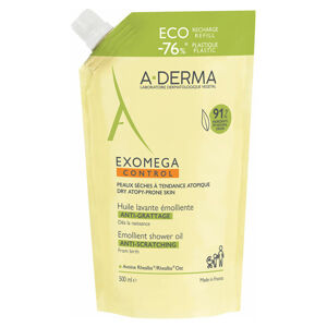 A-DERMA Exomega Control Sprchový olej 500 ml - ECO Náplň 500 ml