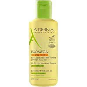 A-DERMA Exomega Control Zvláčňující sprchový olej 200 ml