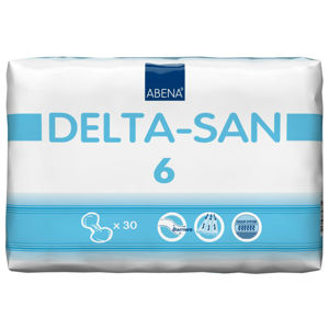 ABENA Delta san 6 vložné pleny 30 kusů