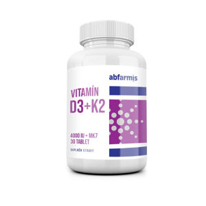 ABFARMIS Vitamín D3 + K2 30 tablet