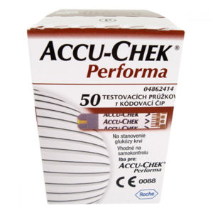 ACCU-CHEK Performa 50 testovacích proužků