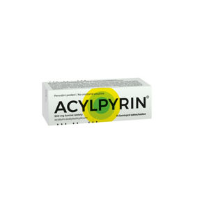 ACYLPYRIN šumivé tablety 500 mg 15 tablet