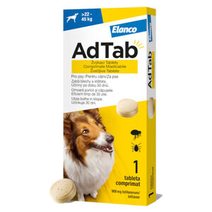 ADTAB 900 mg žvýkací tableta pro psy (22–45 kg) 1 kus