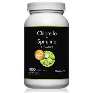 ADVANCE Chlorella + Spirulina 1000 tablet BIO