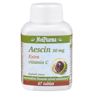 MEDPHARMA Aescin 30 mg extra vitamin C 67 tablet