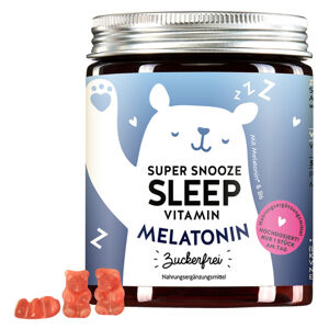 BEARS WITH BENEFITS Ah-mazing vitamíny pro lepší spánek s melatoninem bez cukru 60 kusů