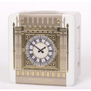 AHMAD TEA Big Ben Collection white v luxusní plechové kazetě  40 sáčků