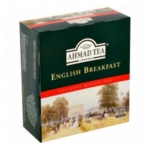 AHMAD TEA English Breakfast černý čaj 100 x 2 g, poškozený obal
