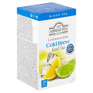 AHMAD TEA Ledový čaj Lemon and lime 20x2 g