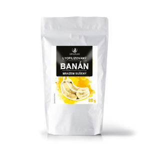 ALLNATURE Banán sušený mrazem plátky 20 g