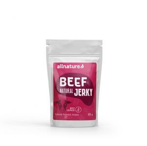 ALLNATURE Beef natural Jerky sušené maso 25 g