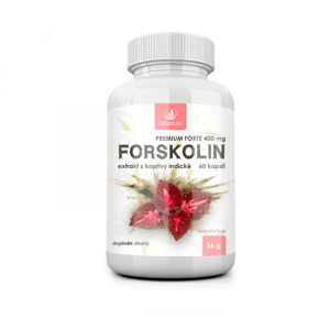 ALLNATURE Forskolin Premium forte 400 mg 60 kapslí, poškozený obal