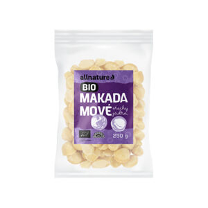 ALLNATURE Makadamové ořechy 250 g BIO