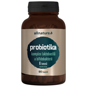 ALLNATURE Probiotika komplex laktobacilů a bifidobakterií 90 kapslí