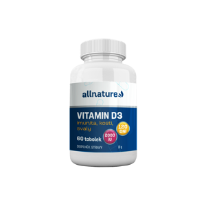 ALLNATURE Vitamín D3 2000 iU 60 tablet