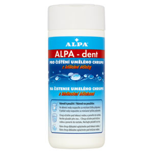 ALPA Alpa-přípravek na čištění umělého chrupu s bělícími a dezinfekčními účinky 150 g