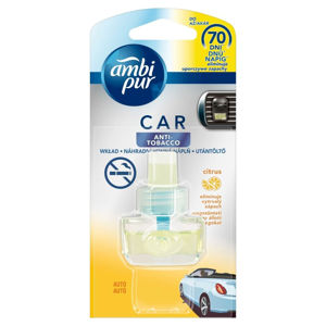 AMBI PUR Car Anti Tobacco Náplň do osvěžovače vzduchu Citrus 7 ml