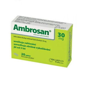 Ambrosan tablety 20x30 mg II