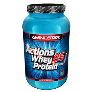AMINOSTAR Actions whey protein 85% příchuť vanilka 2000 g