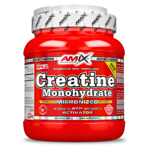 AMIX Creatine monohydrate powder 500 g, poškozený obal