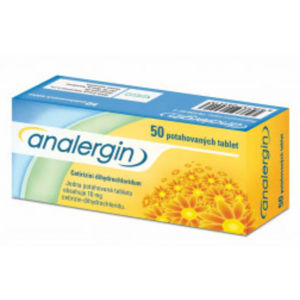 ANALERGIN 10 mg 50 potahovaných tablet