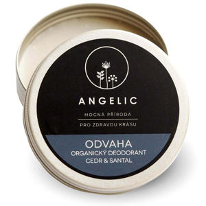 ANGELIC Organický deodorant Cedr & Santal 50 ml, poškozený obal