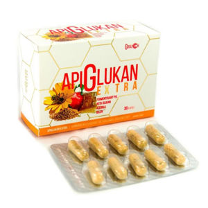 GRULICH ApiGlukan Extra přírodní produkt 30 kapslí
