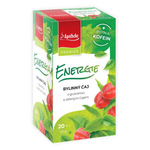 APOTHEKE Energie biotin a kofein bylinný čaj 20 sáčků
