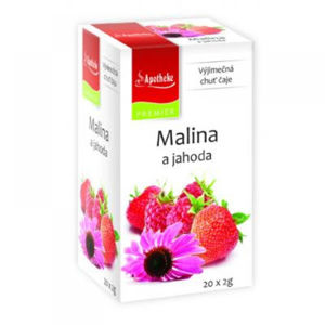 APOTHEKE Malina + jahoda s echinaceou 20x2 g