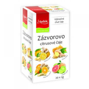 APOTHEKE Zázvorovo citrusové čaje 4v1 20x2 g