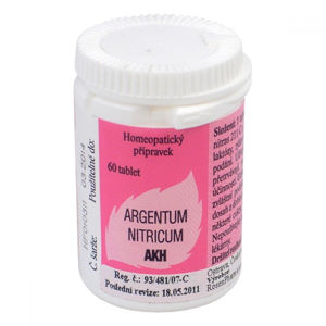 ARGENTUM NITRICUM AKH  60 C56-C211-C313 Tablety