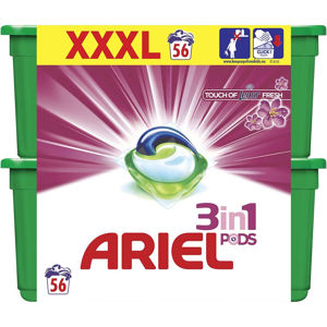 ARIEL Touch of Lenor Kapsle na praní 3v1 56 praní