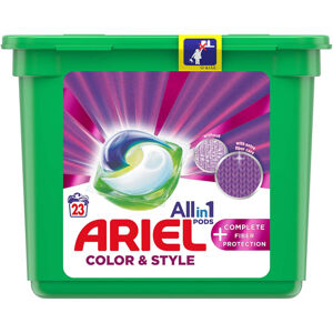 ARIEL Allin1 Color & Style + Complete Fiber Protection Kapsle na praní 23 PD