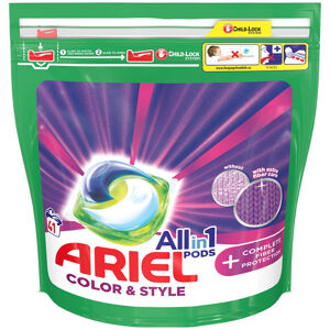ARIEL Allin1 Color & Style + Complete Fiber Protection Kapsle na praní 41 PD