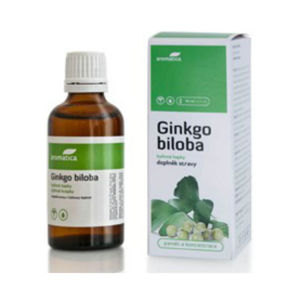 AROMATICA Ginkgo Biloba bylinné kapky 100 ml, poškozený obal