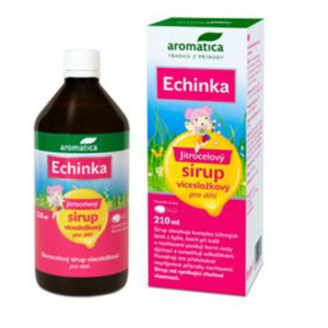 AROMATICA Sirup jitrocelový Echinka s echinaceou pro děti od 3 let 210 ml