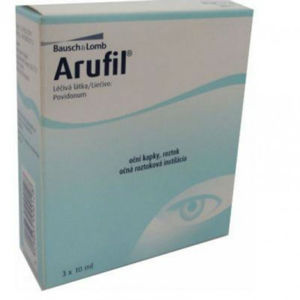 ARUFIL Oční kapky 3 x 10 ml