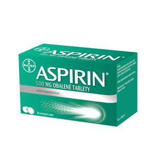 ASPIRIN 500 mg 80 obalených tablet